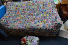 Vintage Crocheted Bed Cover etc.