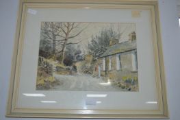 Original Watercolour by E. Grieg Hall - Country Sc