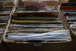 Box of Mixed 12" LP Records