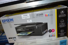 *Epson Ecotank Et-2600 Printer