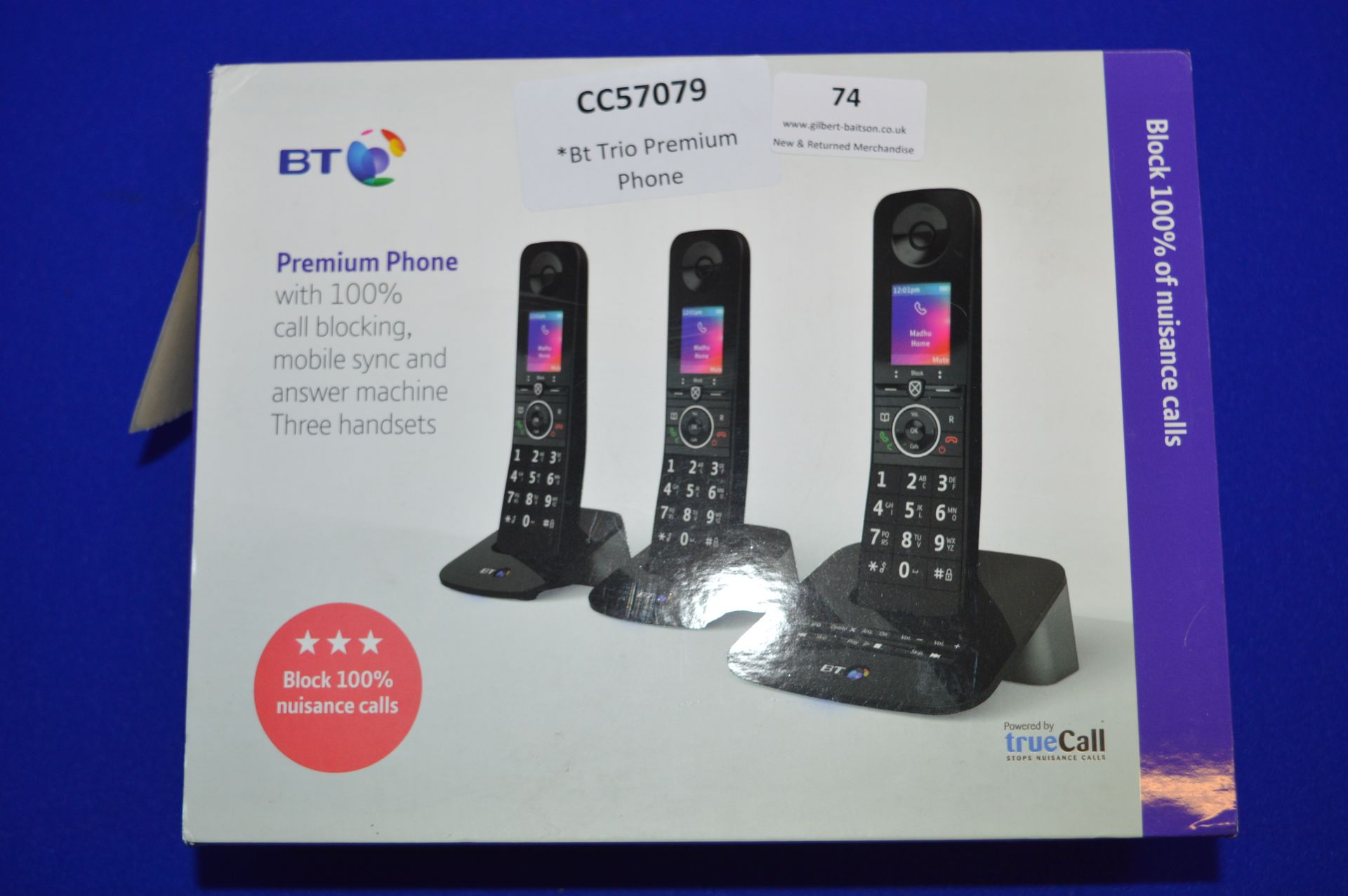 *Bt Trio Premium Phone Set