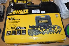 *Dewalt Mechanics 181pc Set