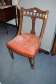 Victorian Hall Chair (Requires Reupholstering)