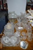 Glassware Including Dishes, Vases, Jugs, etc.