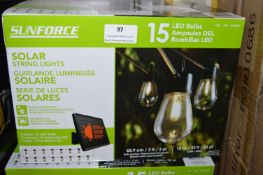 *Sunforce Solar String Lights