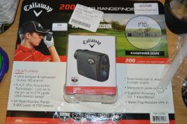 *Callaway Rangefinder Laser Scope