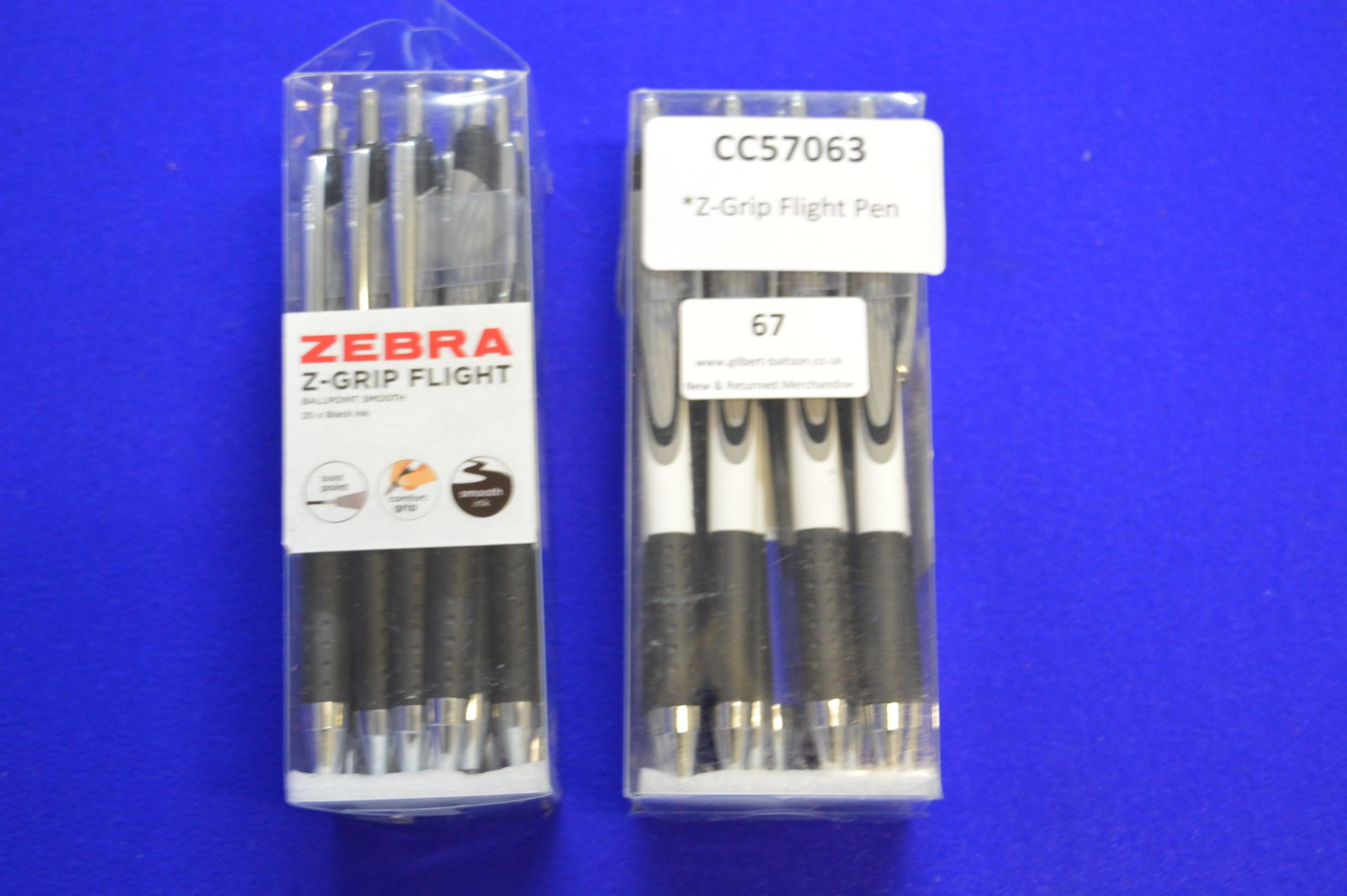 *2x Z-Grip Flight Pens 20pk