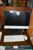 *Lenovo Ideacentre 23" Aio Computer with Wireless Keyboard & Mouse