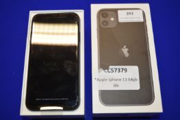 *Apple Iphone 11 64gb Black