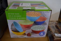 *Chelsea 6pc Bowls Set