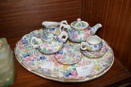 Chintz Miniature Tea Set