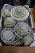 Vintage Part Dinner Sets; Meakins etc.