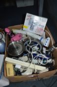 Electrical Items; Hairdryers, Lamps, etc.