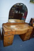 Vintage Walnut Dressing Table (AF)