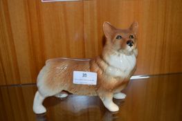 Pottery Corgi