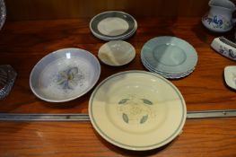 Suzy Cooper Plates and Saucers, etc.