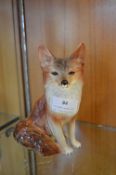 Pottery Figure of a Fox