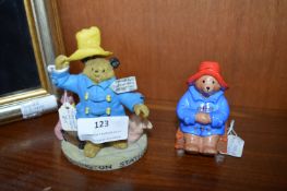 Royal Doulton Paddington Figure plus One Other