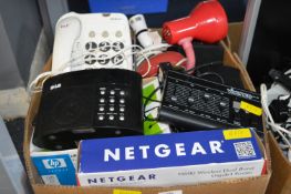 Electrical Items: Telephones, Lamps, DAB Radio, et