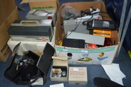 Photographic Equipment; Cameras, Cine Projectors,