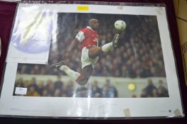 Signed Photograph of Ian Wright