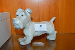 Pottery Terrier Ornament