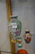 Three Japanese Vases