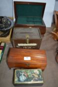Three Wooden Boxes