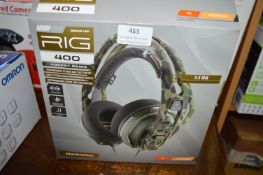 *Plantronics Rig400 Camo Headset