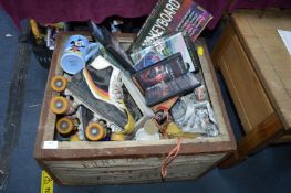 Tea Chest and Contents; Roller Boots, Harry Potter