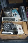 Electrical Items: Radio Kettle, Telephone, etc.