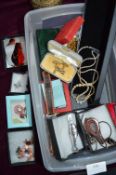 Boxed Costume Jewellery; Watches, Brooches, etc.