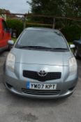 Toyota Yaris Zinc Reg: YW07 KPT MOT: 17/06/2021 Mileage: 53,273