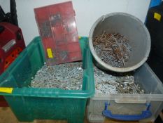 Quantity of Nails, Washers, Keys, etc.