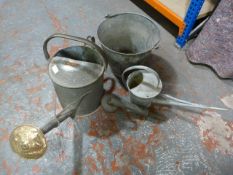 2 Gallon Galvanised Watering Can, Bucket, etc.