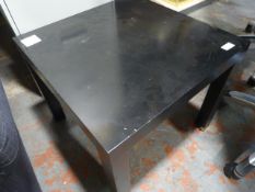 Small Black Side Table