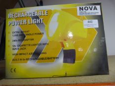 Rechargeable Power Light