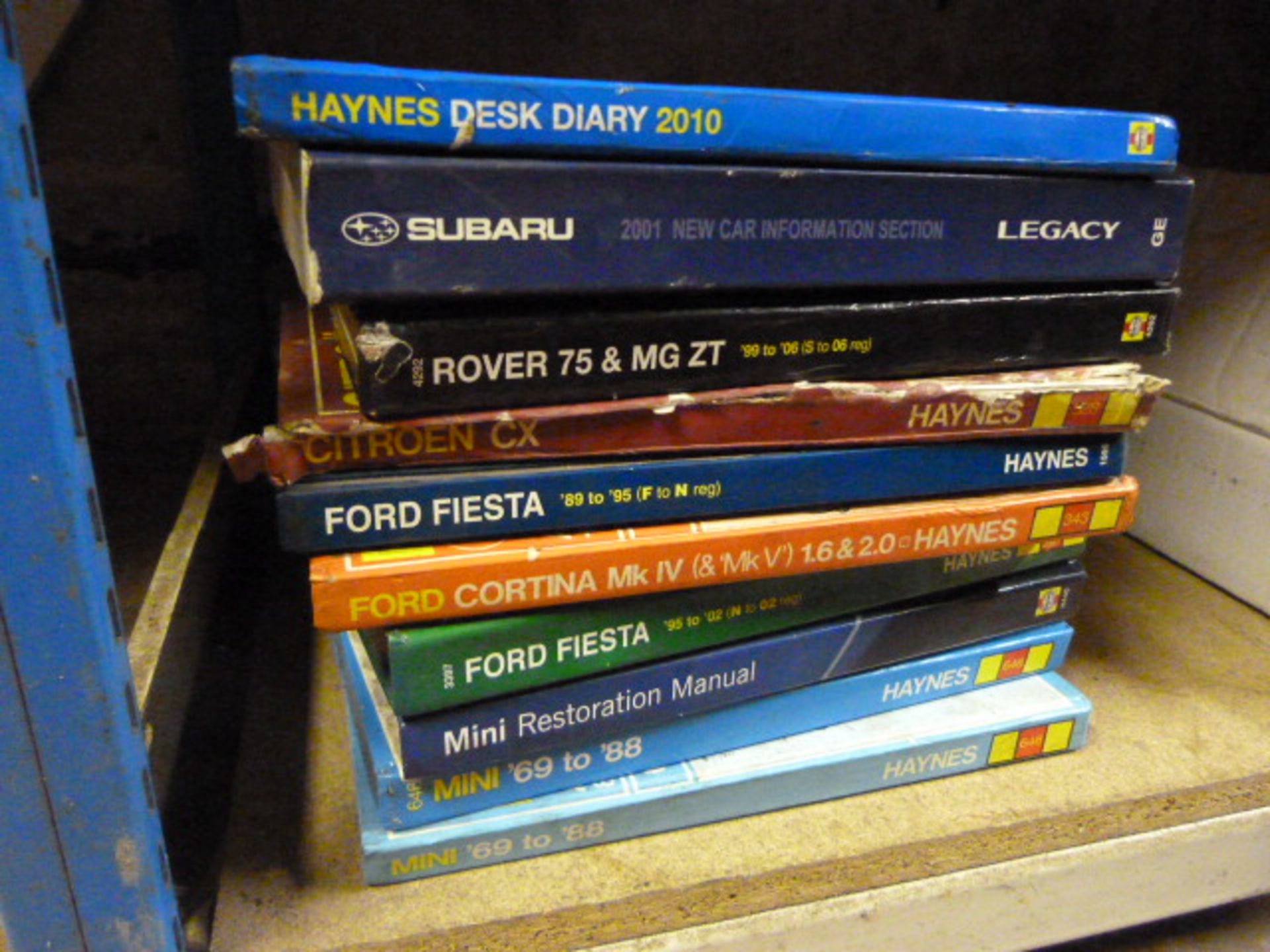 Quantity of Haynes Manuals