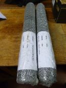 *Two Roll of 0.6x10m Galvanised Wire Mesh