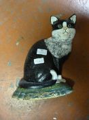 Cast Iron Cat Door Stop