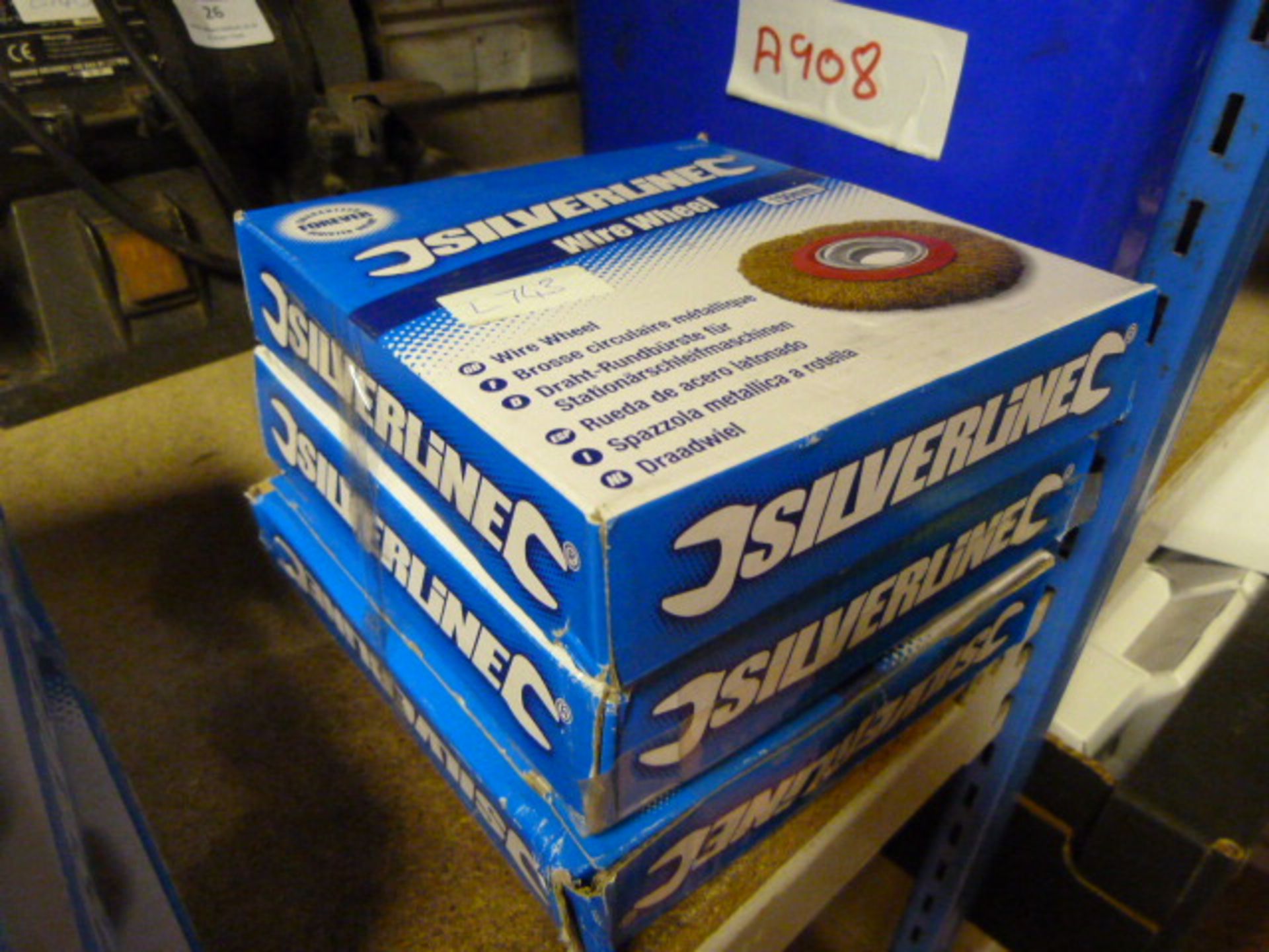 Three Packs of 150mm Silverline Wire Wheels