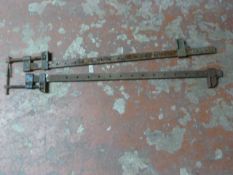 Pair of 3ft Sash Clamps