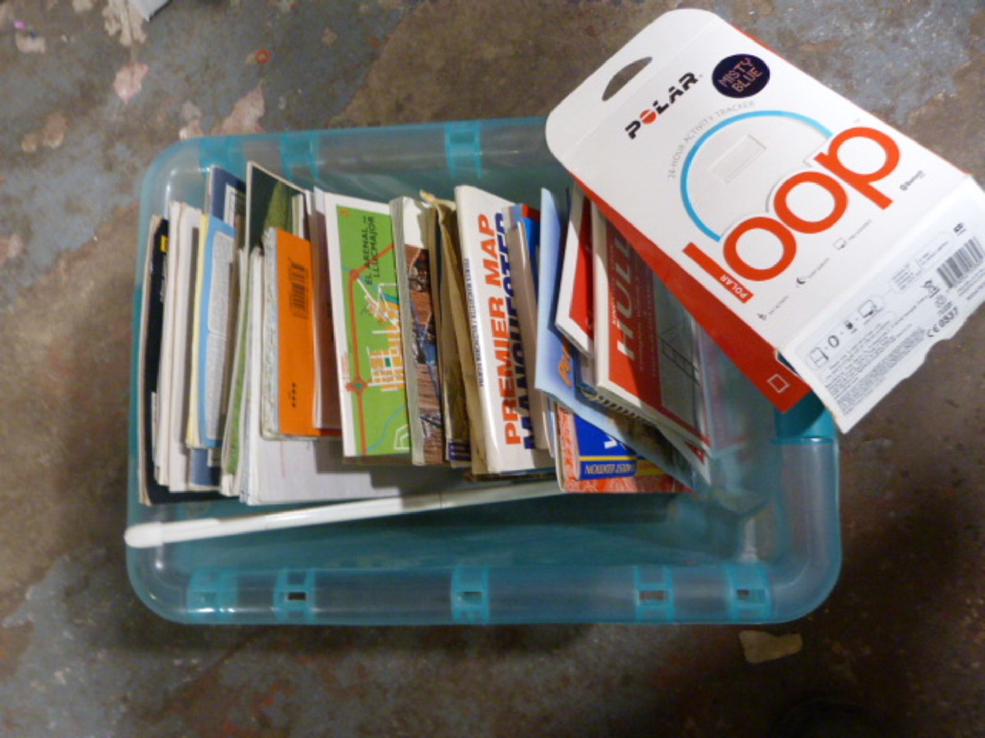 Box of Maps and an Activity Tracker