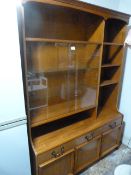 Glass Fronted Wall Unit