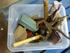 Box of Assorted Hand Tools