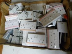 Box of Various Isolators, Switches, etc.