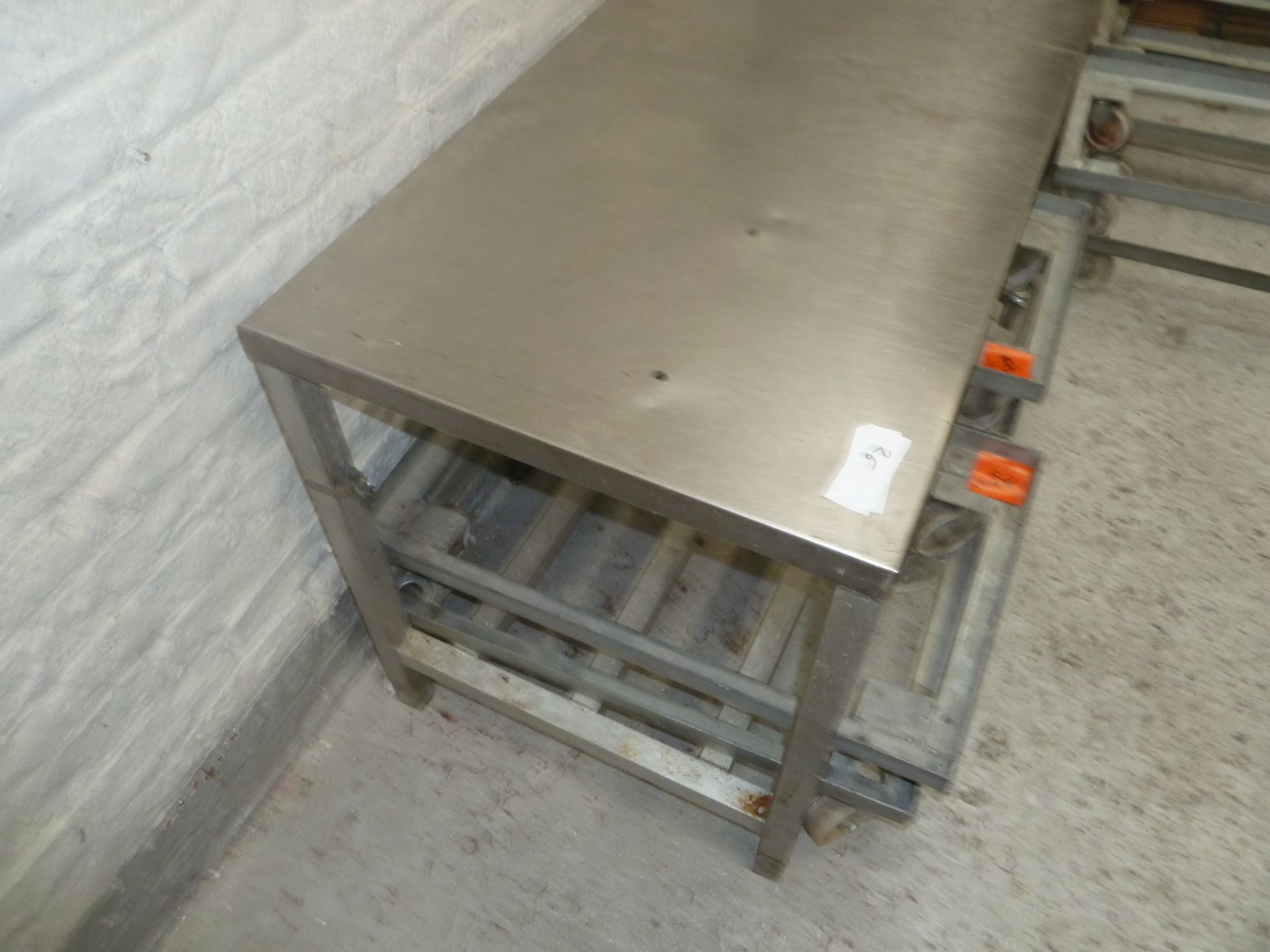 * SS prep bench SS prep bench (1220Wx740Hx610D) - Image 2 of 2