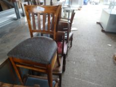 * Assortment of chairs x10 non matching chairs, very good condition.