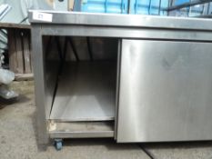 * SS storage SS storage on wheels. Good condition. (1800Wx850Hx700D)