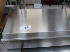 * Blizzard Blizzard top counter chiller, excellent condition. (1505Wx280Hx440D)